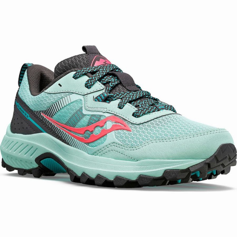 Turquoise / Pink Saucony Excursion TR16 Women's Trail Running Shoes | Malaysia S91276-D50