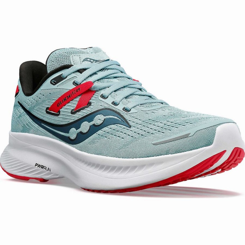 Turquoise / Rose Saucony Guide 16 Women's Running Shoes | Malaysia S24650-L18