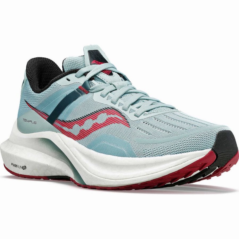 Turquoise / Rose Saucony Tempus Women's Running Shoes | Malaysia S78320-E40