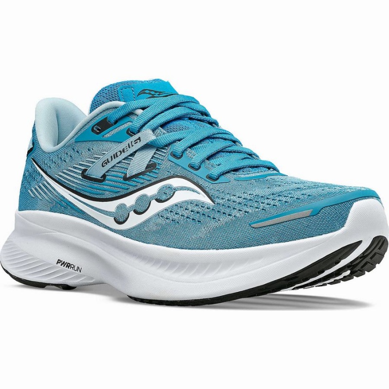 Turquoise / White Saucony Guide 16 Women's Running Shoes | Malaysia S61738-Q62