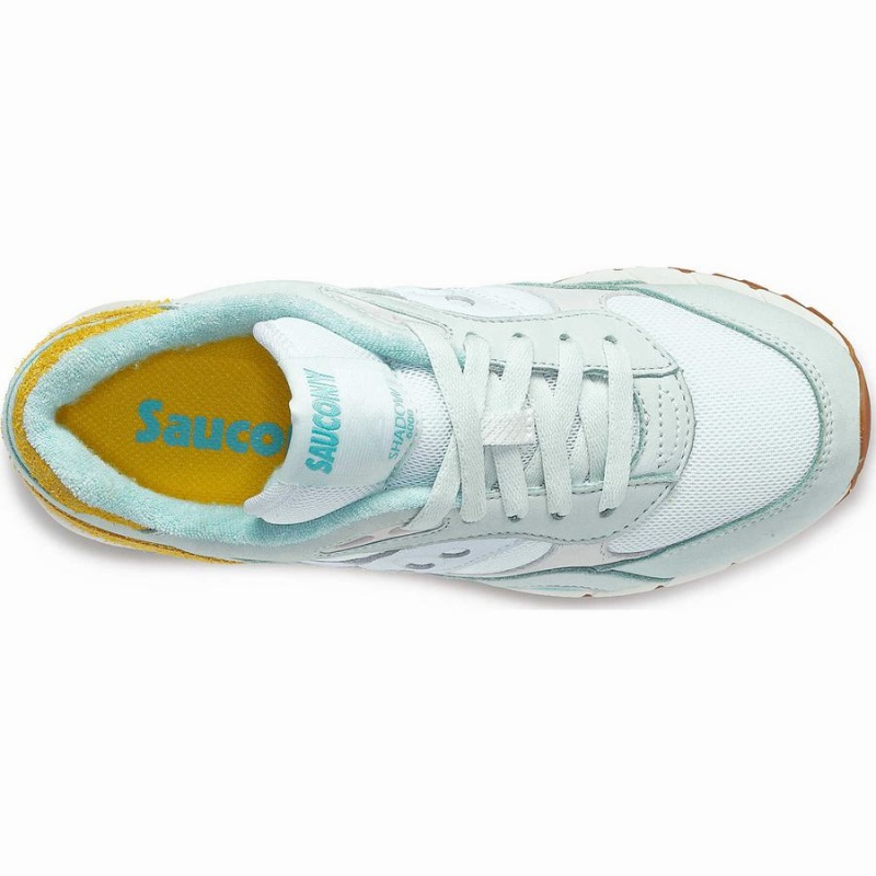 Turquoise / Yellow Saucony Shadow 6000 Unplugged Women's Sneakers | Malaysia S59174-R68