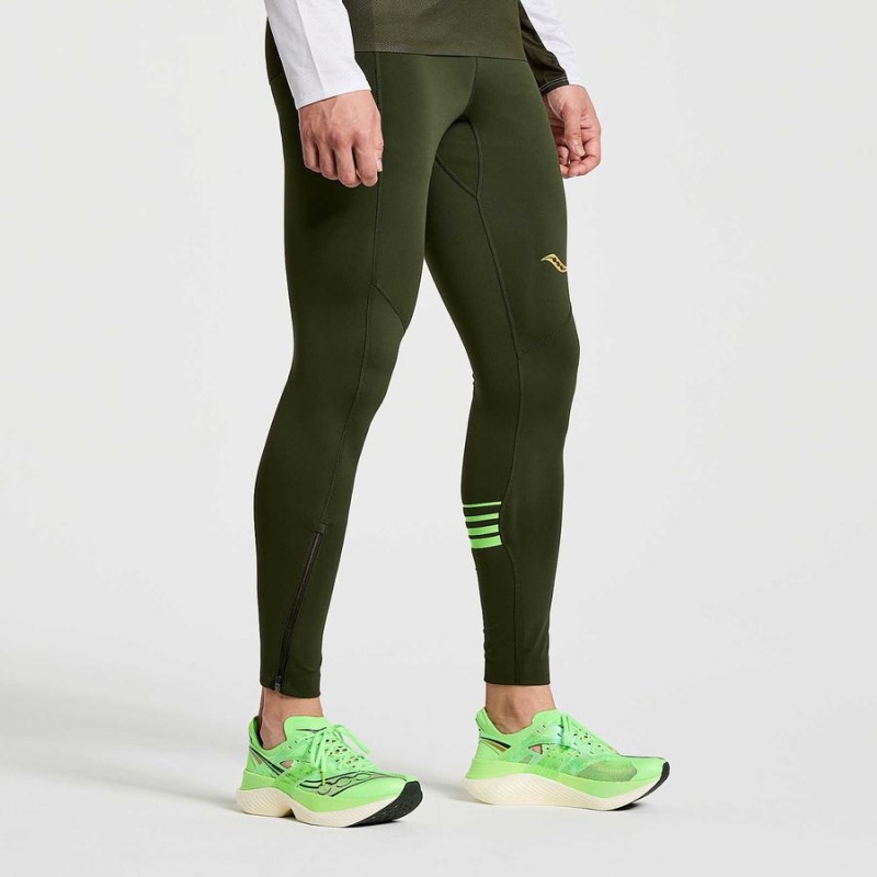 Umbra Saucony Elite Men's Tight | Malaysia S81245-Y58