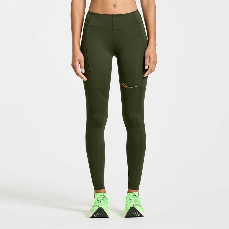 Umbra Saucony Elite Women\'s Tight | Malaysia S63218-X24