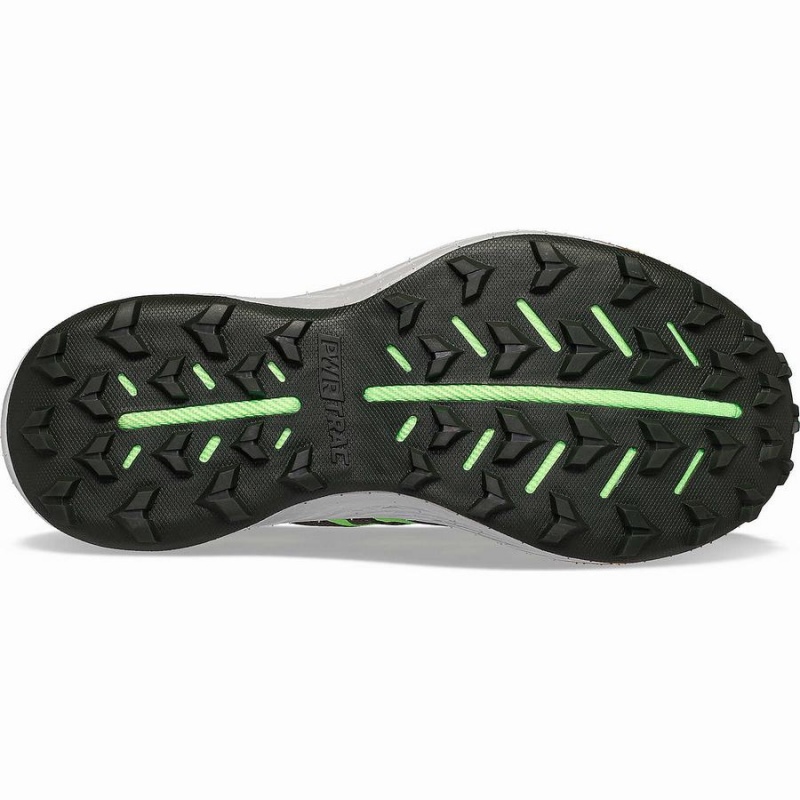 Umbra / Slime Saucony Endorphin Edge Men's Running Shoes | Malaysia S23059-H63