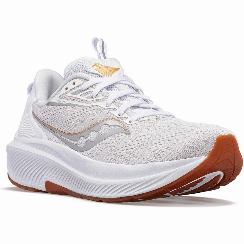 White Saucony Echelon 9 Men's Running Shoes | Malaysia S90637-Y40