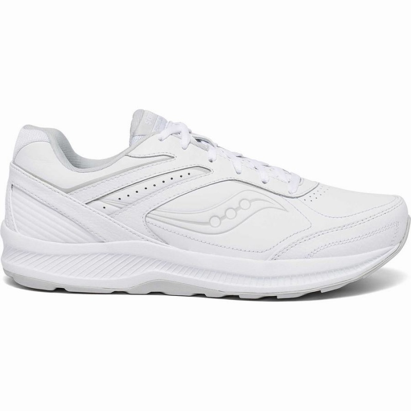 White Saucony Echelon Walker 3 Men\'s Walking Shoes | Malaysia S36084-N61