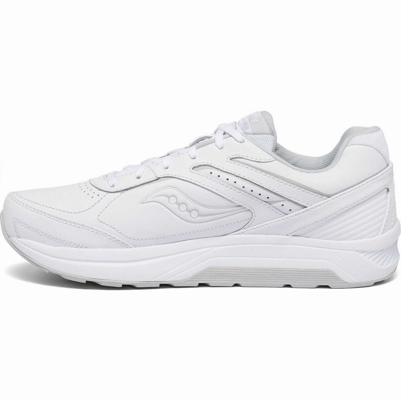 White Saucony Echelon Walker 3 Wide Men's Walking Shoes | Malaysia S86450-S96