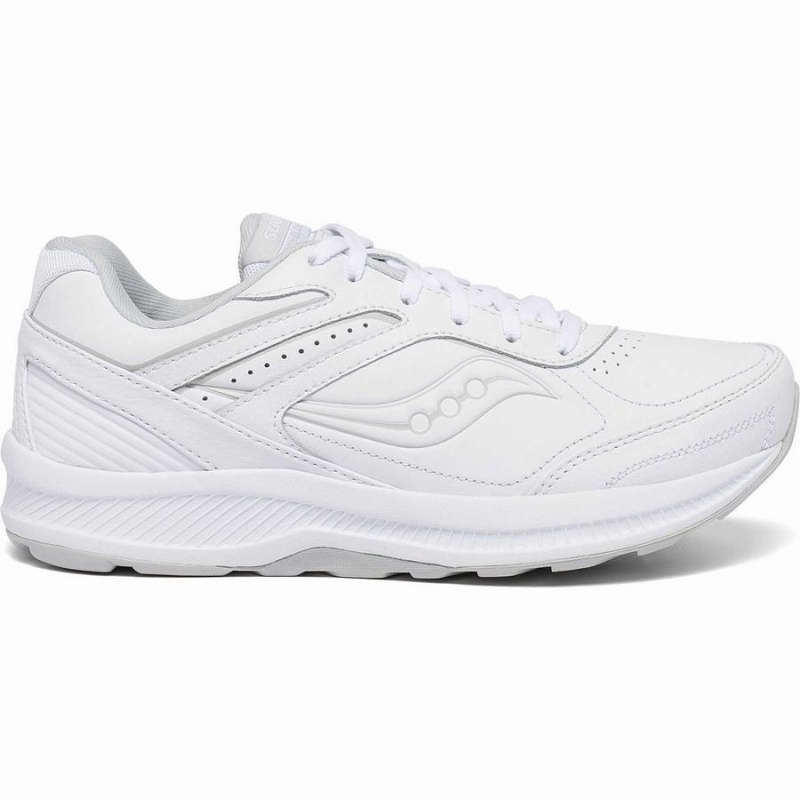 White Saucony Echelon Walker 3 Wide Women\'s Walking Shoes | Malaysia S57628-W64