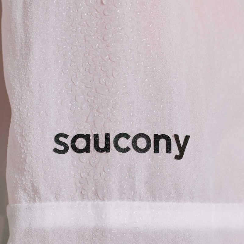 White Saucony Elevate Packaway Women's Jackets | Malaysia S97583-Y82