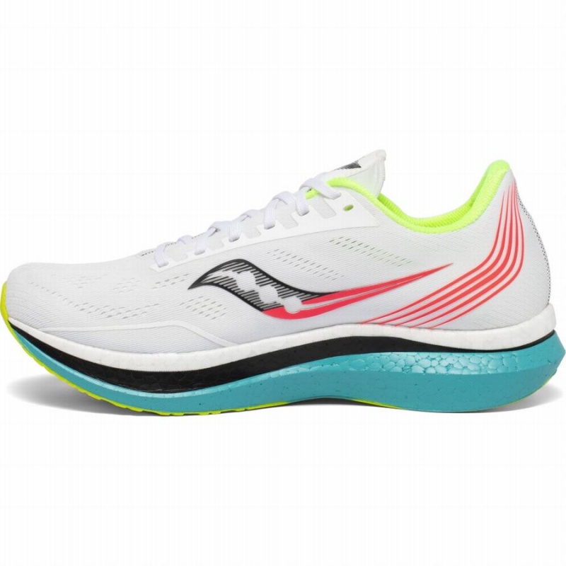 White Saucony Endorphin Pro Men's Running Shoes | Malaysia S21753-R84