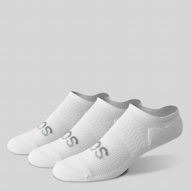 White Saucony Inferno Cushion Sneaker 3-Pack Women\'s Socks | Malaysia S73120-C29