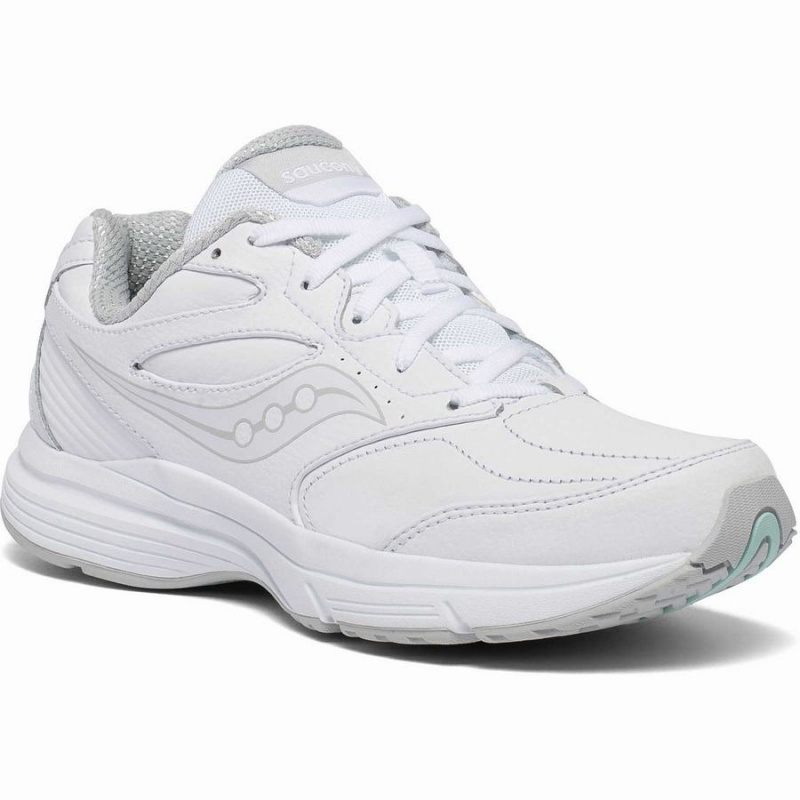 White Saucony Integrity Walker 3 Extra Wide Women's Walking Shoes | Malaysia S58072-Y25