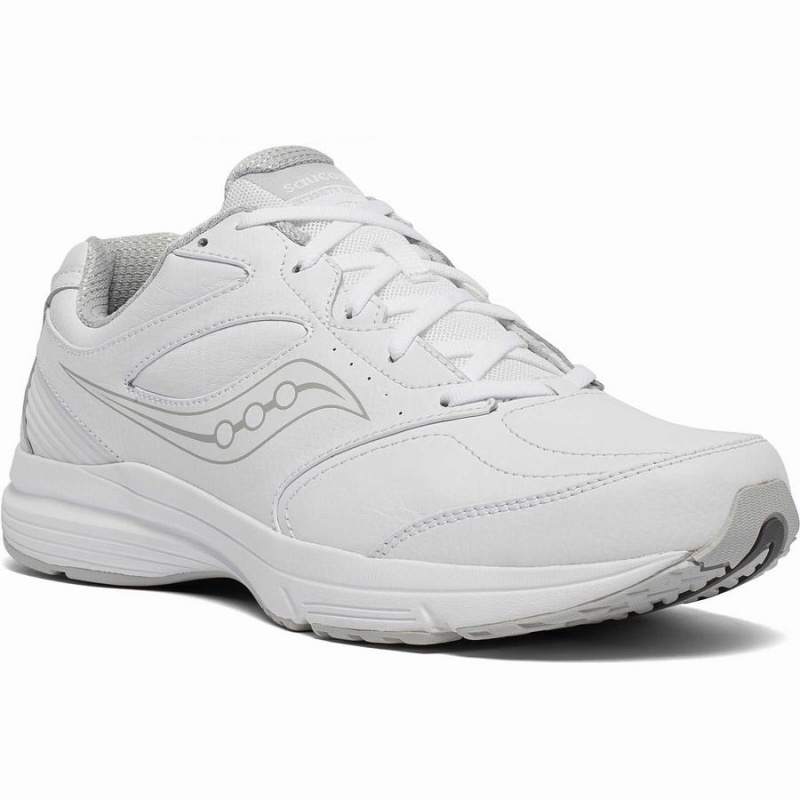 White Saucony Integrity Walker 3 Men's Walking Shoes | Malaysia S93864-P60