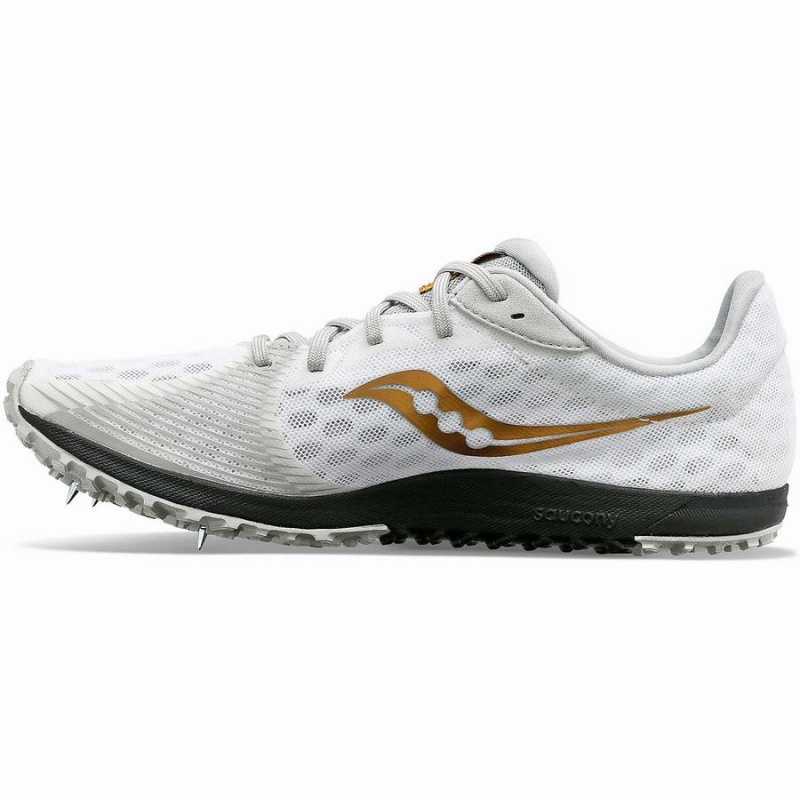 White Saucony Kilkenny XC9 Spike Men's Track Spikes | Malaysia S57328-N89