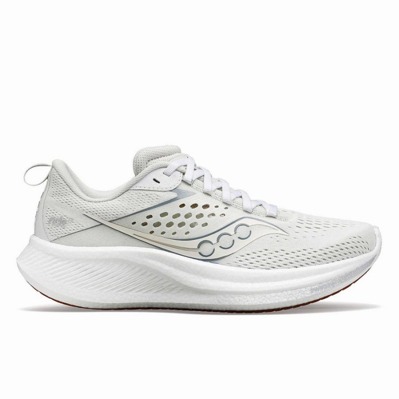 White Saucony Ride 17 Women\'s Running Shoes | Malaysia S83592-H36