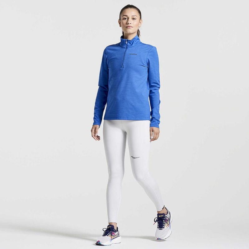 White Saucony Solstice Women's Tight | Malaysia S53890-W93