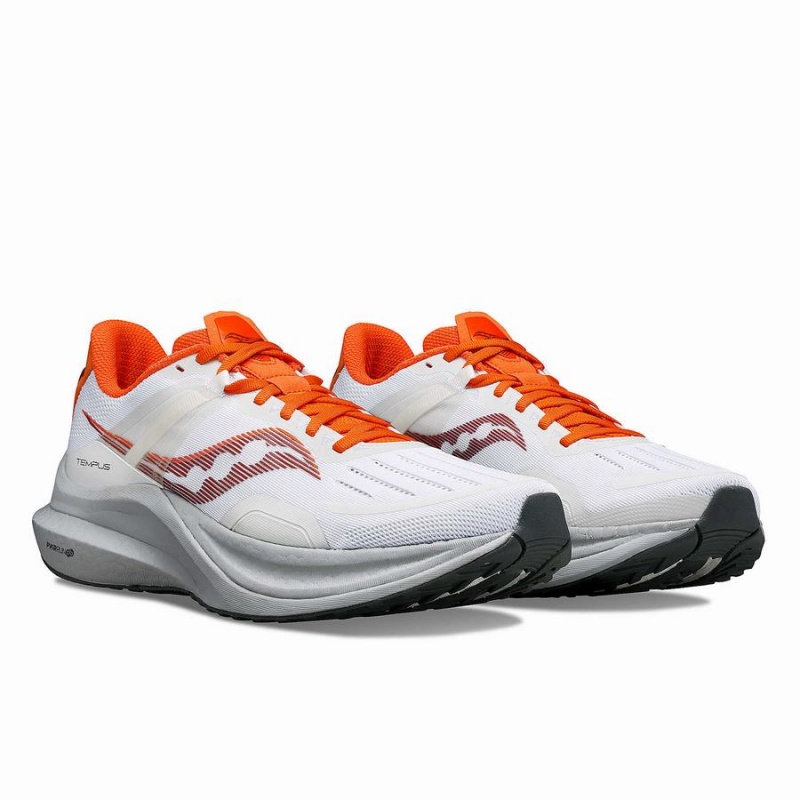 White Saucony Tempus Men's Running Shoes | Malaysia S05762-Y62