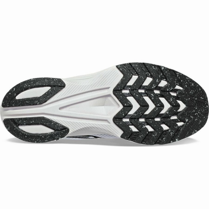 White / Black Saucony Axon 3 Men's Running Shoes | Malaysia S23501-W56