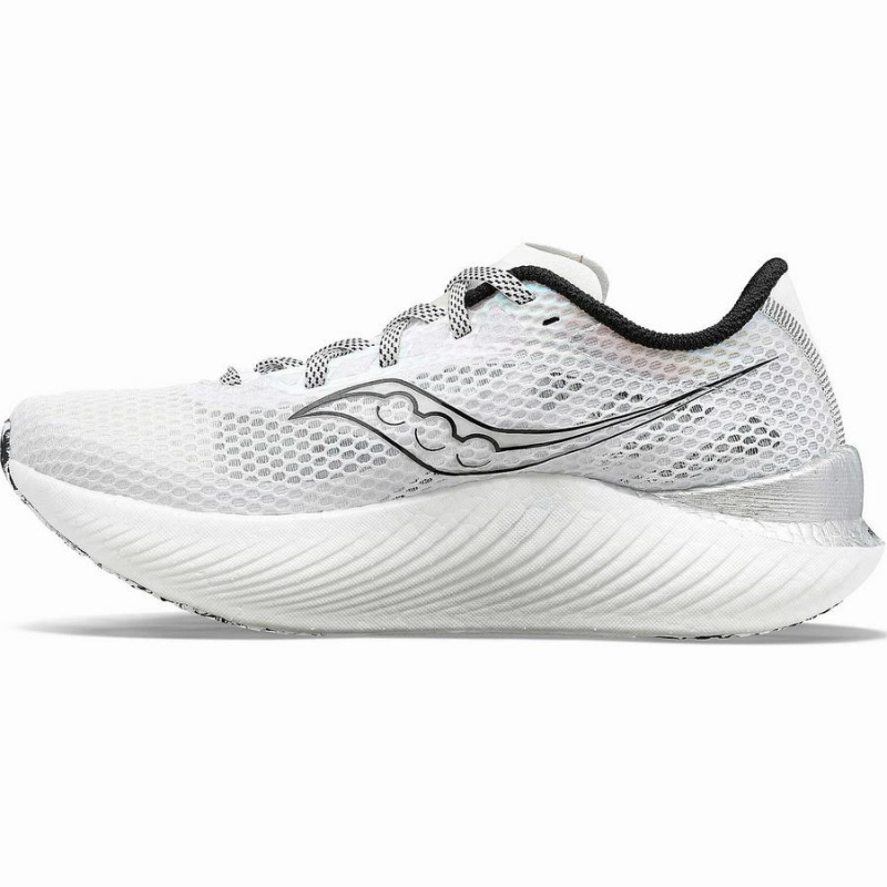 White / Black Saucony Endorphin Pro 3 Men's Running Shoes | Malaysia S23710-E32