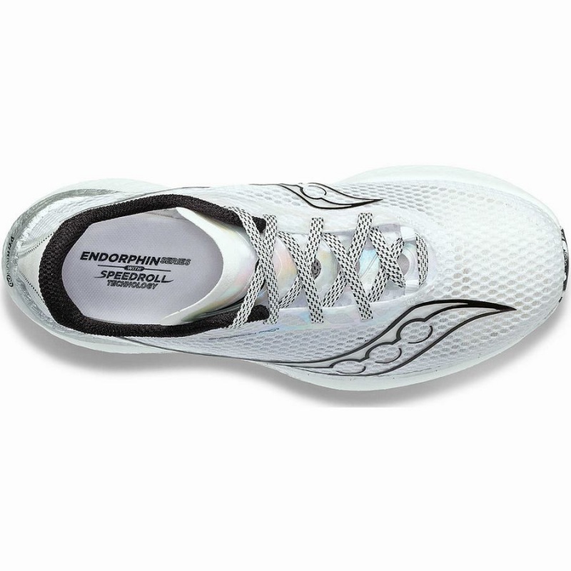 White / Black Saucony Endorphin Pro 3 Men's Running Shoes | Malaysia S23710-E32