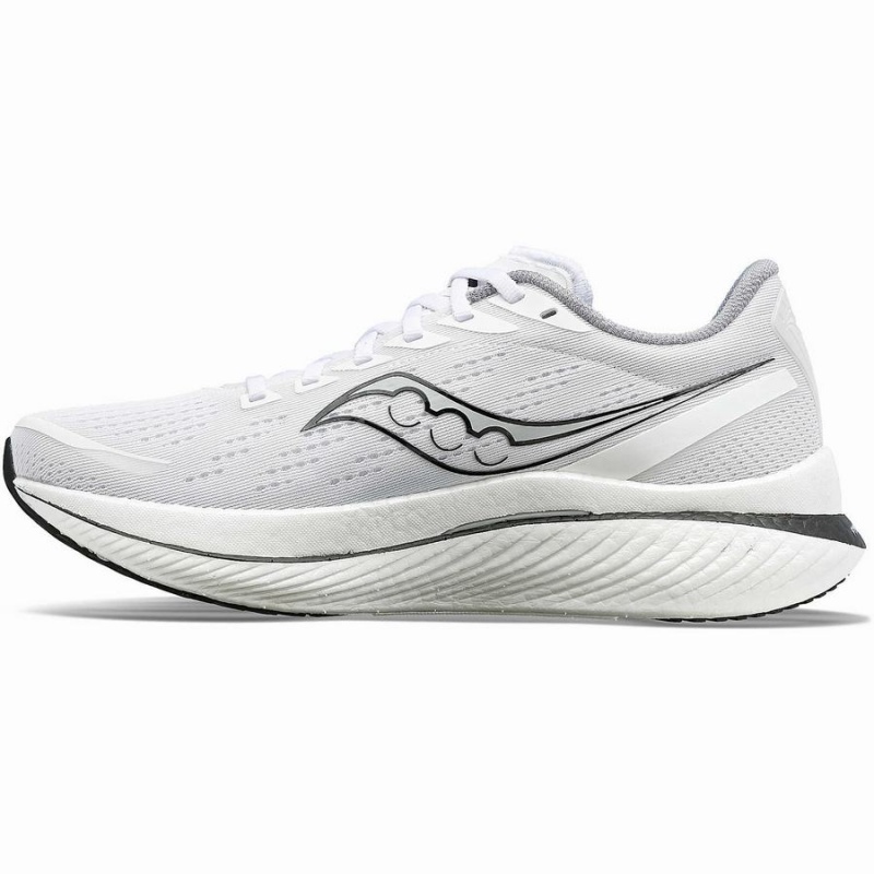 White / Black Saucony Endorphin Speed 3 Men's Running Shoes | Malaysia S01865-Q92