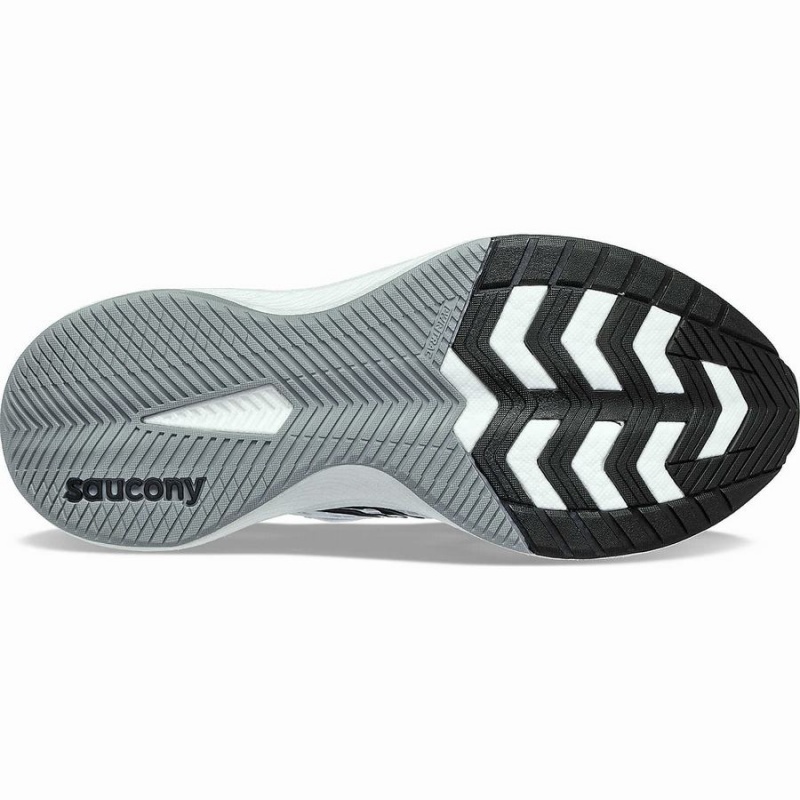 White / Black Saucony Freedom Crossport Men's Running Shoes | Malaysia S73452-U14