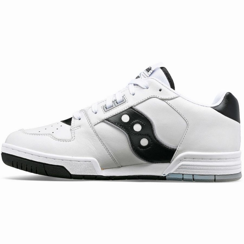 White / Black Saucony Spot-Bilt™ Sonic Low Women's Sneakers | Malaysia S08456-W41