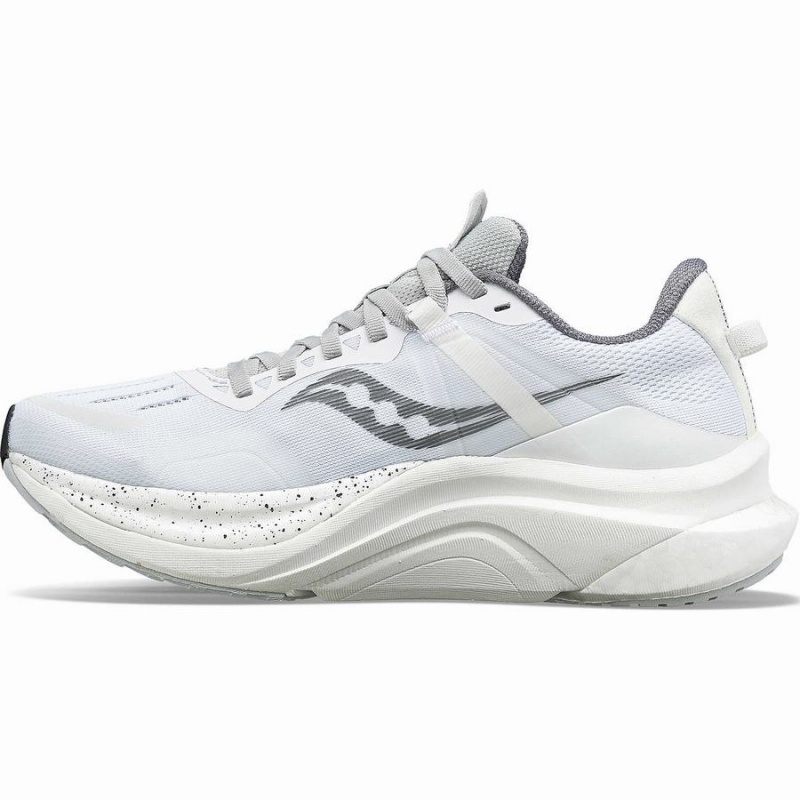 White / Black Saucony Tempus Men's Running Shoes | Malaysia S47395-Z63