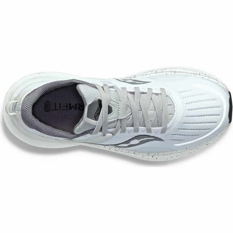 White / Black Saucony Tempus Men's Running Shoes | Malaysia S47395-Z63