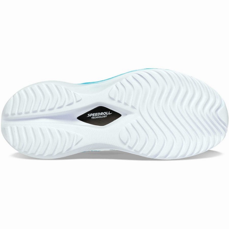 White / Blue Saucony Kinvara Pro Women's Running Shoes | Malaysia S65349-D40