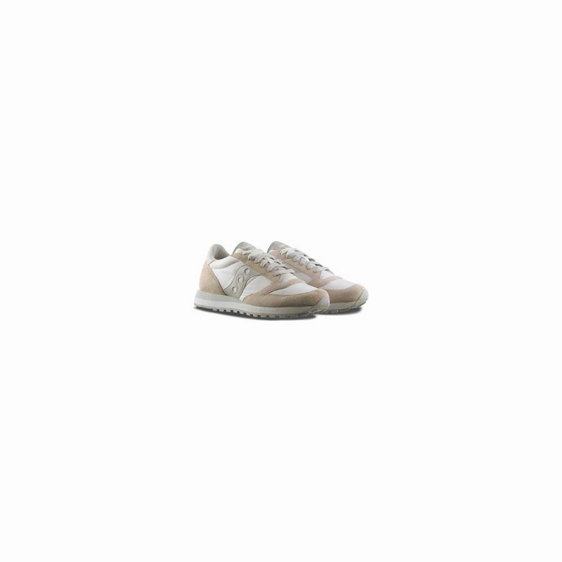 White / Grey Saucony Jazz Original Women's Sneakers | Malaysia S84197-P61