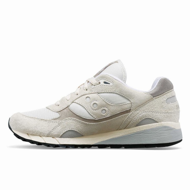 White / Grey Saucony Shadow 6000 Men's Sneakers | Malaysia S78612-Y34