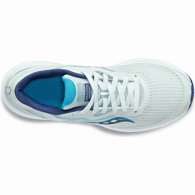 White / Indigo Saucony Cohesion 16 Women's Walking Shoes | Malaysia S30518-F45