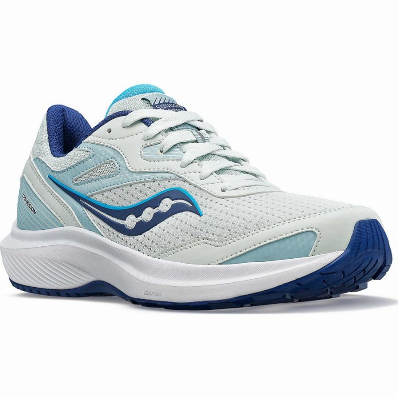 White / Indigo Saucony Cohesion 16 Women's Walking Shoes | Malaysia S30518-F45