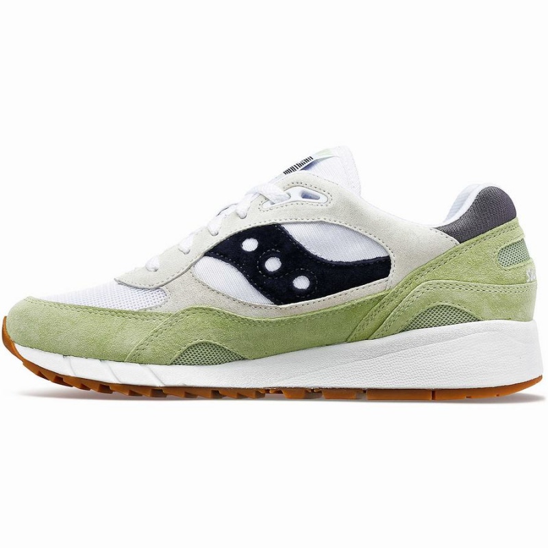 White / Mint / Navy Saucony Shadow 6000 Women's Sneakers | Malaysia S12897-L51