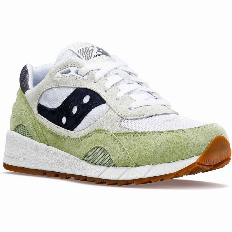 White / Mint / Navy Saucony Shadow 6000 Women's Sneakers | Malaysia S12897-L51