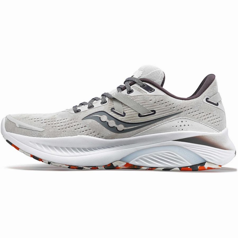 White / Orange Saucony Guide 16 Men's Running Shoes | Malaysia S61023-F70