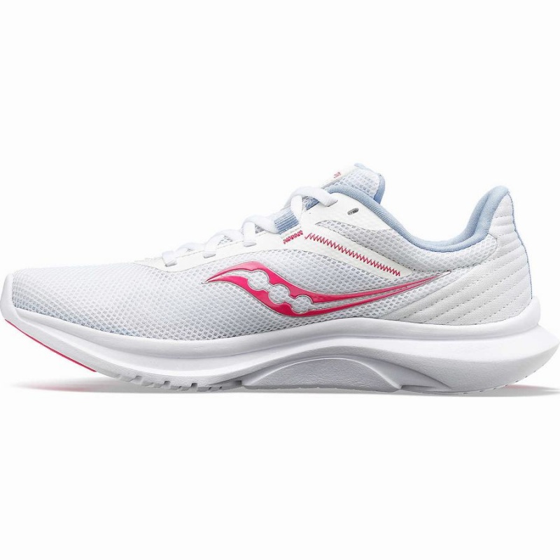 White / Pink Saucony Convergence Women's Walking Shoes | Malaysia S49856-H49