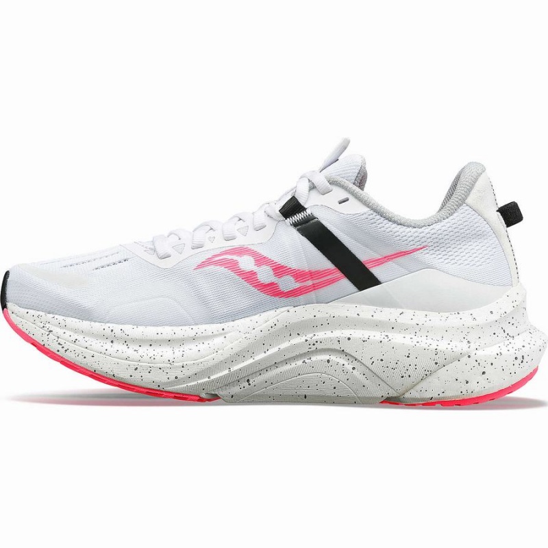 White / Pink Saucony Tempus Women's Running Shoes | Malaysia S80693-W74