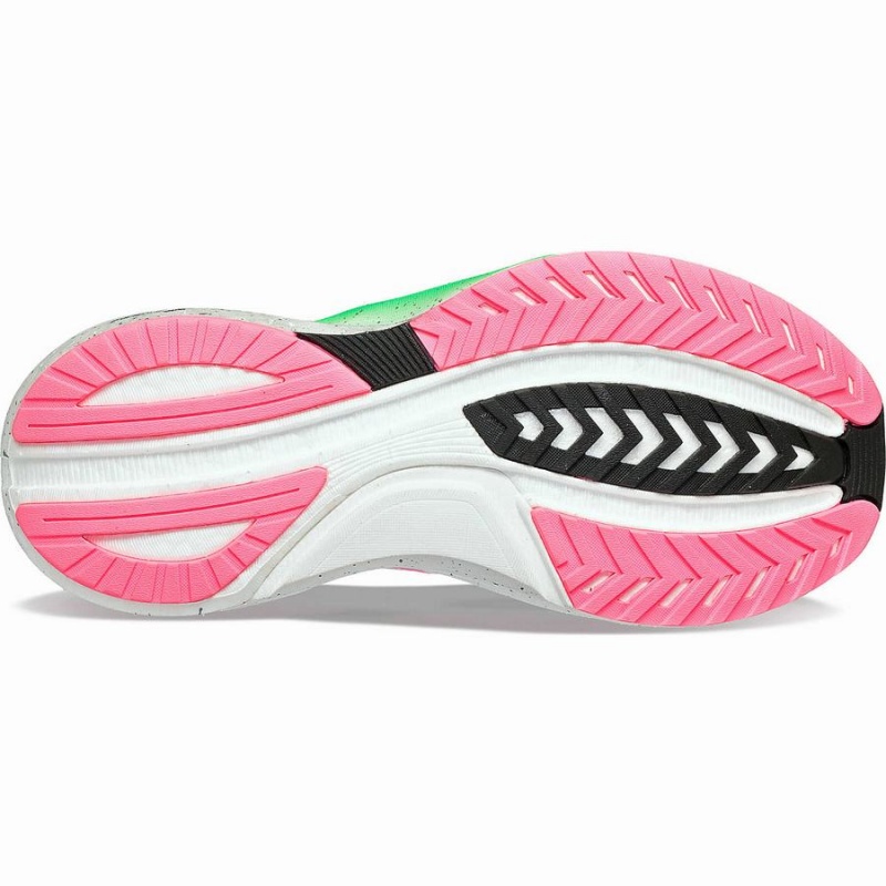 White / Pink Saucony Tempus Women's Running Shoes | Malaysia S80693-W74