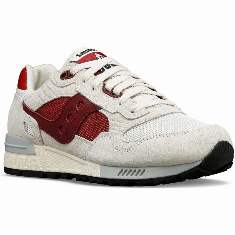 White / Red Saucony Shadow 5000 Women's Sneakers | Malaysia S32670-U70