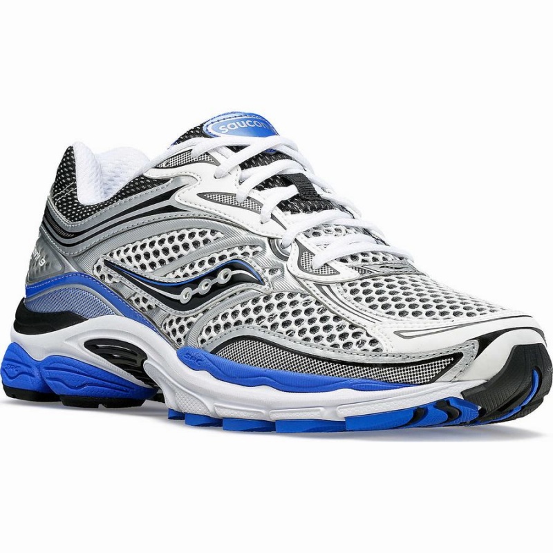 White / Silver / Blue Saucony ProGrid Omni 9 OG Men's Sneakers | Malaysia S47180-V50