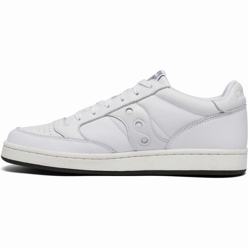 White / White Saucony Jazz Court Men's Sneakers | Malaysia S04817-R76