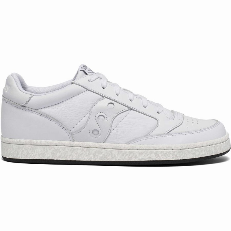 White / White Saucony Jazz Court Men\'s Sneakers | Malaysia S04817-R76