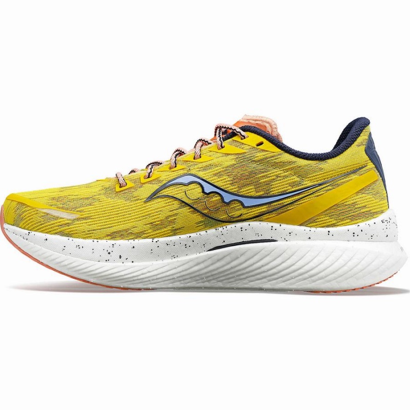 Yellow Saucony Endorphin Speed 3 Men's Running Shoes | Malaysia S68940-C96