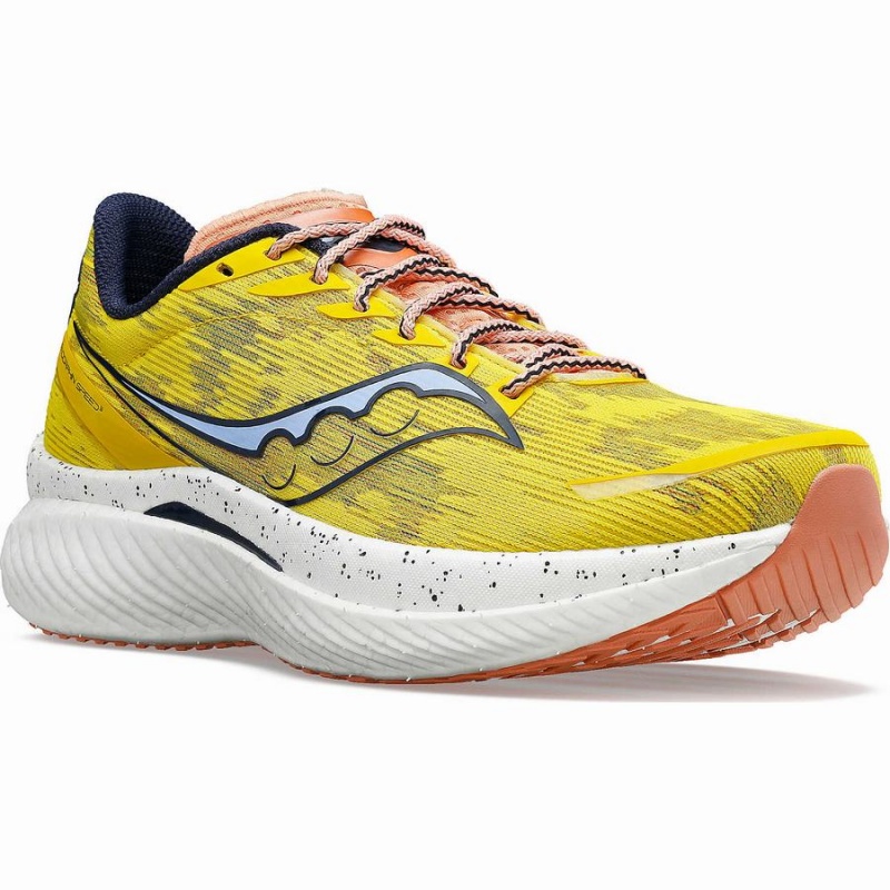 Yellow Saucony Endorphin Speed 3 Men's Running Shoes | Malaysia S68940-C96