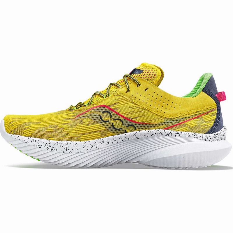 Yellow Saucony Kinvara 14 Men's Running Shoes | Malaysia S19364-Y65