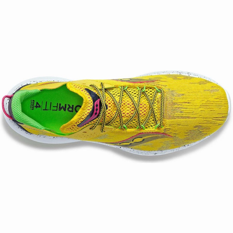 Yellow Saucony Kinvara 14 Men's Running Shoes | Malaysia S19364-Y65