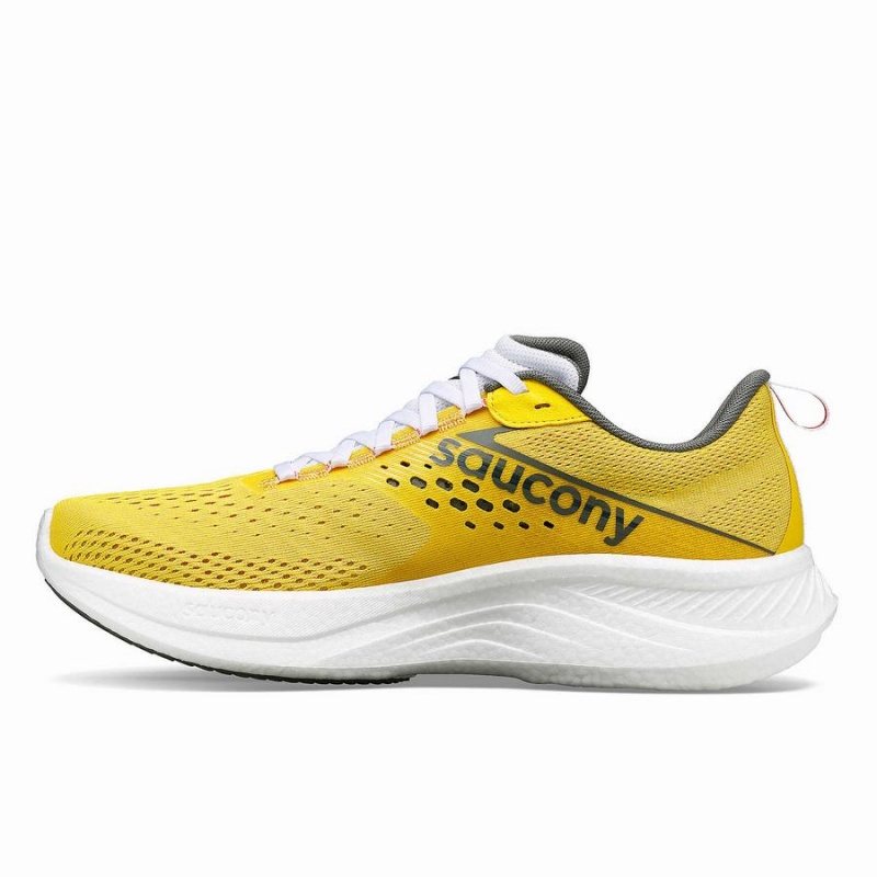 Yellow Saucony Ride 17 Men's Running Shoes | Malaysia S96738-S20