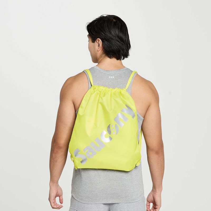 Yellow Saucony String Men\'s Bags | Malaysia S46387-Y56